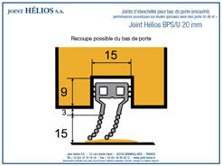 Joint Hélios BPS/U 20 mm