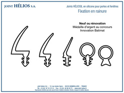 Joint HélioSil - Fixation en rainure